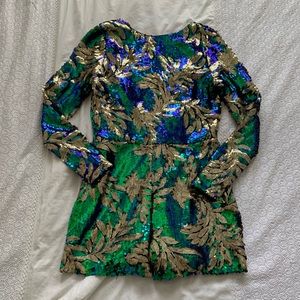 Sequin Romper NWT